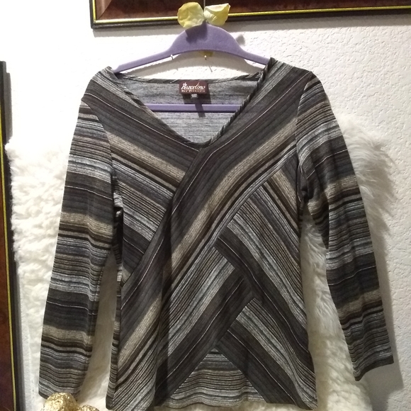 Barcelino San Francisco Multicolor Sweater Top - Picture 2 of 8